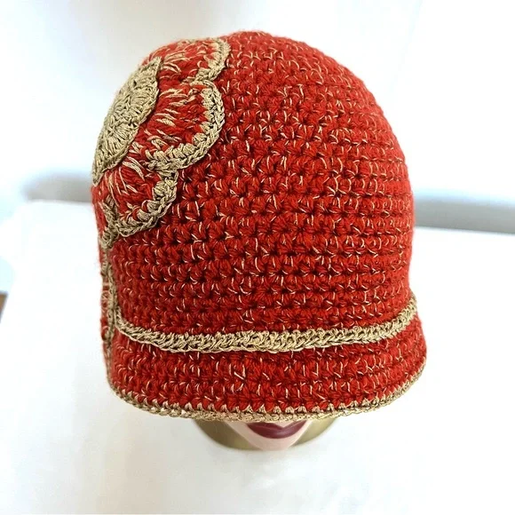 Roman Keflay Hand Crochet 20’s Style Hat Roman Keflay | Accessories | Roman Keflay Hand Made 2s Style  main image 4